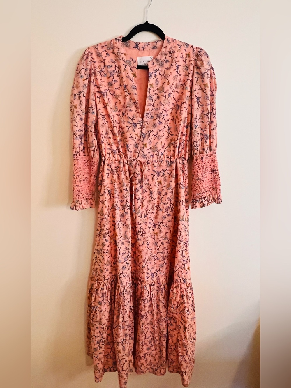 Tuckernuck Hyacinth House Pink Floral Maxi Dress